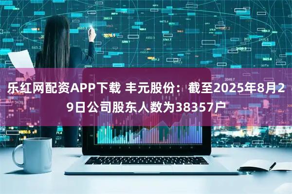 乐红网配资APP下载 丰元股份：截至2025年8月29日公司股东人数为38357户